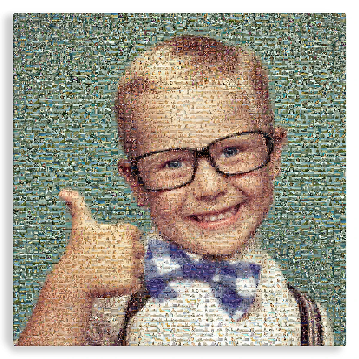 Mosaik Bild "Quadrat"