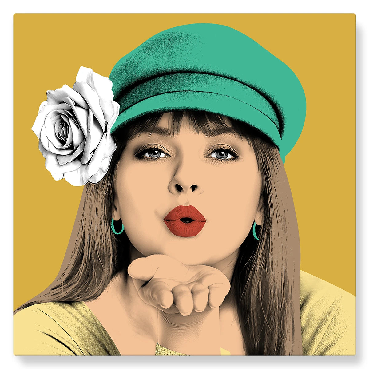 Warhol (moutarde) - Studio Pop Art