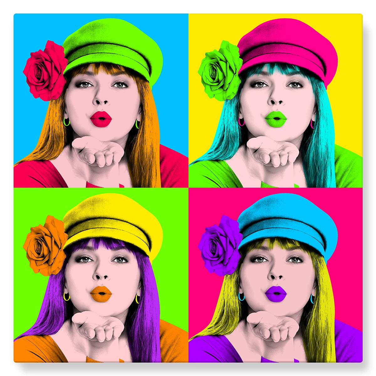 Pop Art à partir de votre photo style Warhol- Studio Pop Art