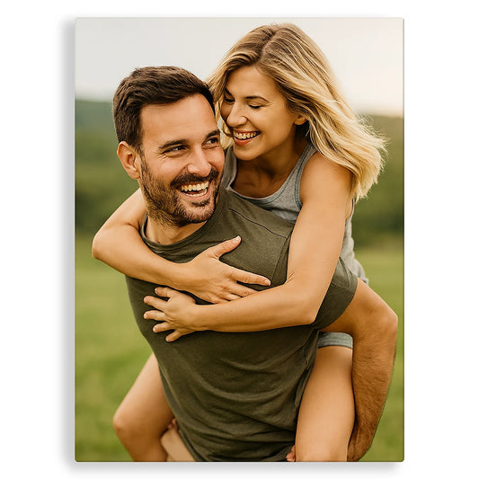 Impression photo sur une véritable toile - Studio Pop Art