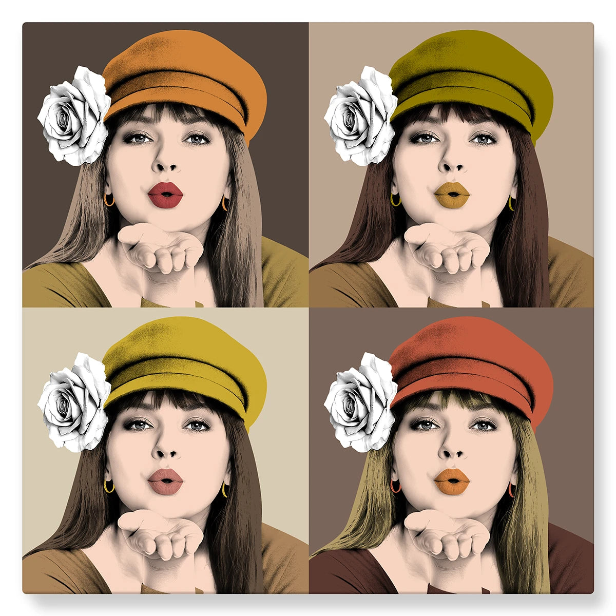 Warhol (chocolat) - Studio Pop Art