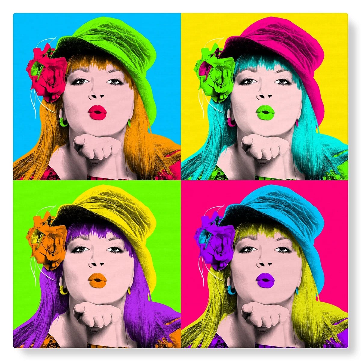 Pop Art from your photo in the style of Warhol – Studio Pop Art