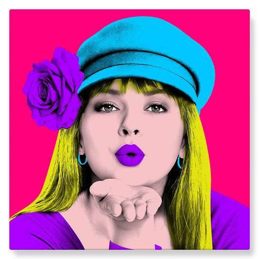 Warhol (flashy rose) - Studio Pop Art