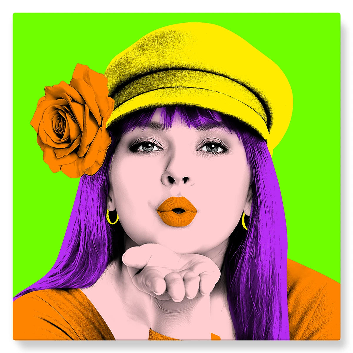 Warhol (flashy vert) - Studio Pop Art