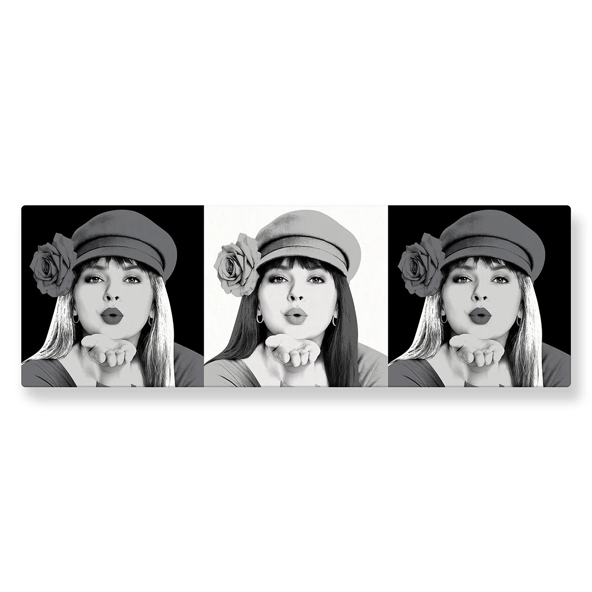 Warhol (monochrome) - Studio Pop Art