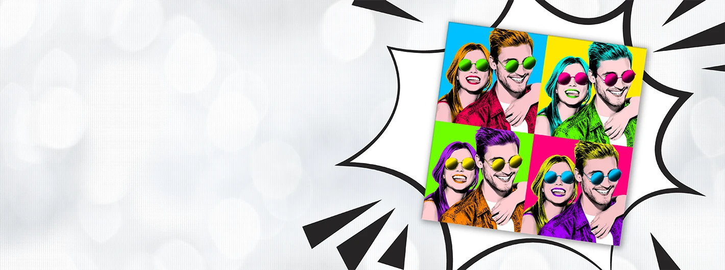 Personalized Pop Art Portraits and Photo Mosaics