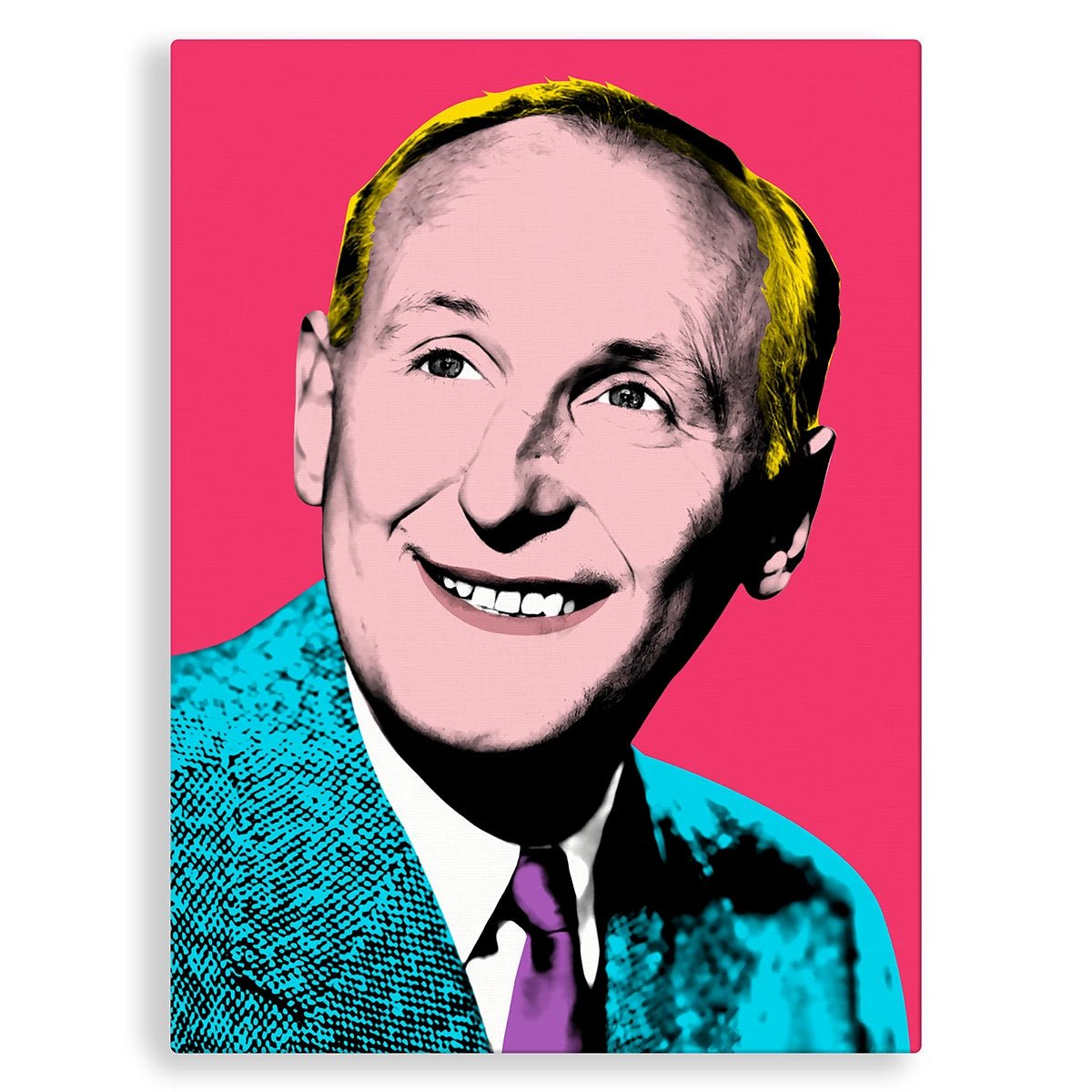 Exemple avec l'acteur Bourvil - Studio Pop Art