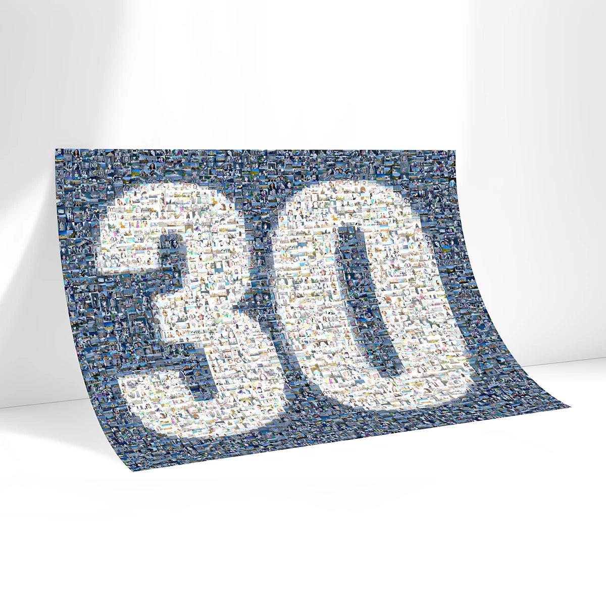 Photo mosaïque (avec un nombre) - Studio Pop Art