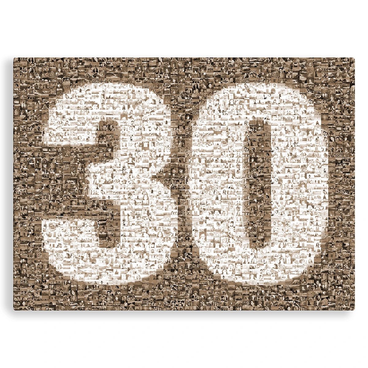 Photo mosaïque (avec un nombre) - Studio Pop Art