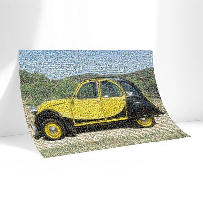 Photo mosaïque – Votre Voiture ou Moto en Œuvre d’Art - Studio Pop Art