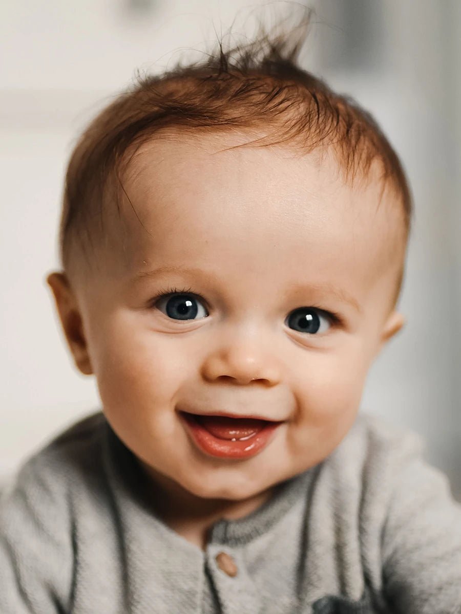 Portrait bébé en Mosaïque de Photos - Studio Pop Art