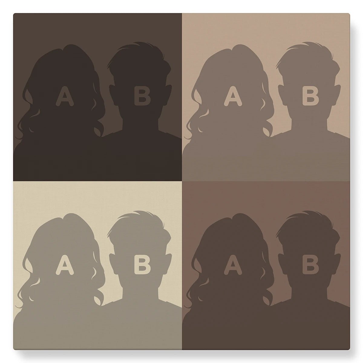 Warhol (chocolat) - Studio Pop Art