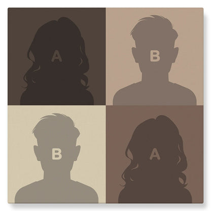 Warhol (chocolat) - Studio Pop Art