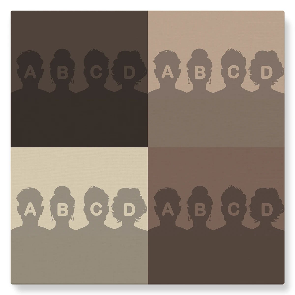 Warhol (chocolat) - Studio Pop Art