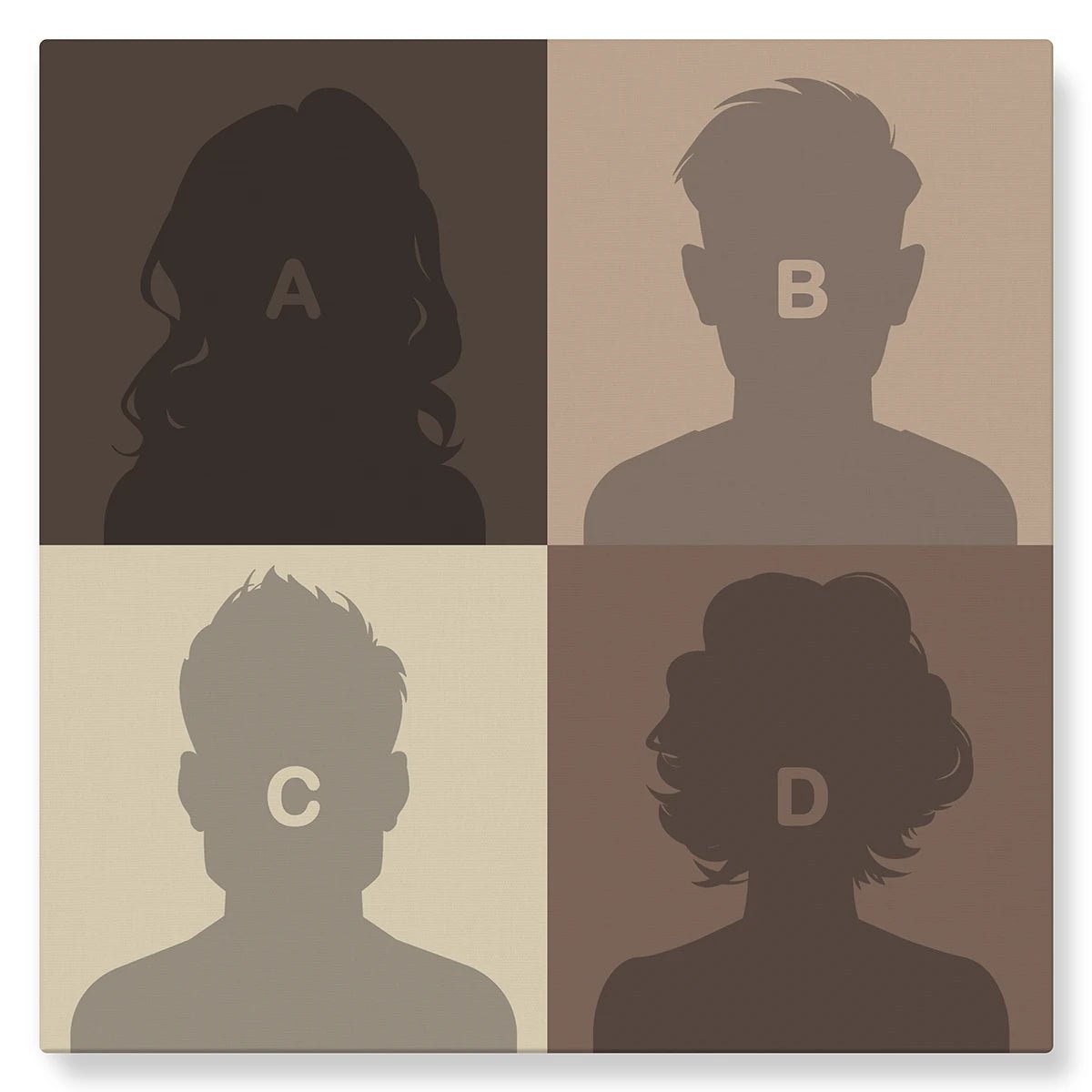 Warhol (chocolat) - Studio Pop Art