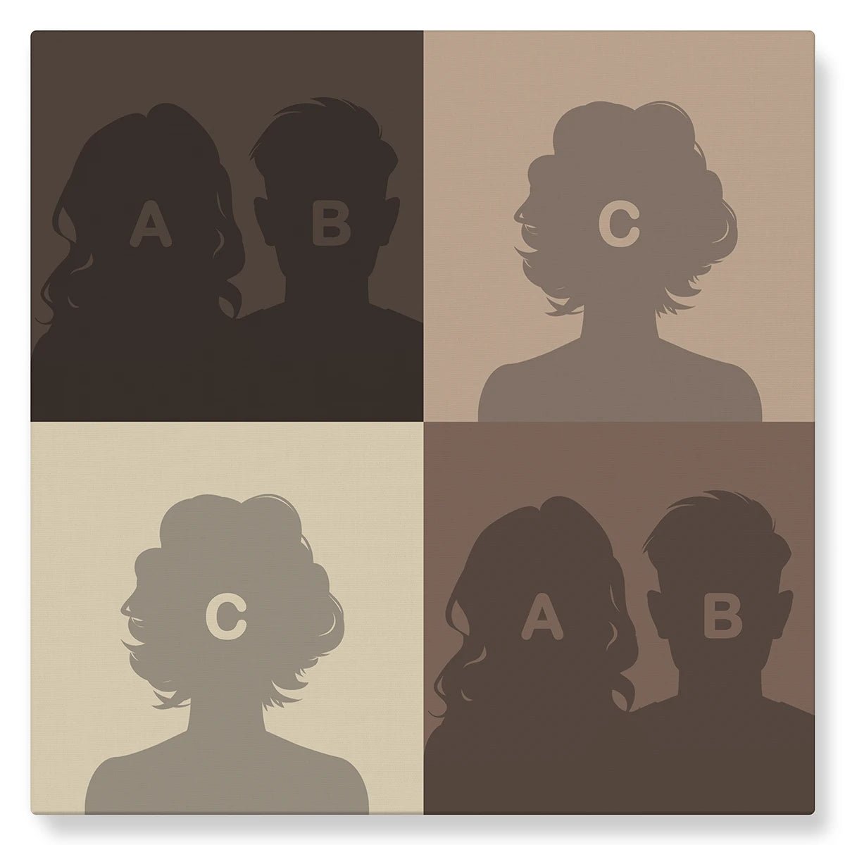 Warhol (chocolat) - Studio Pop Art