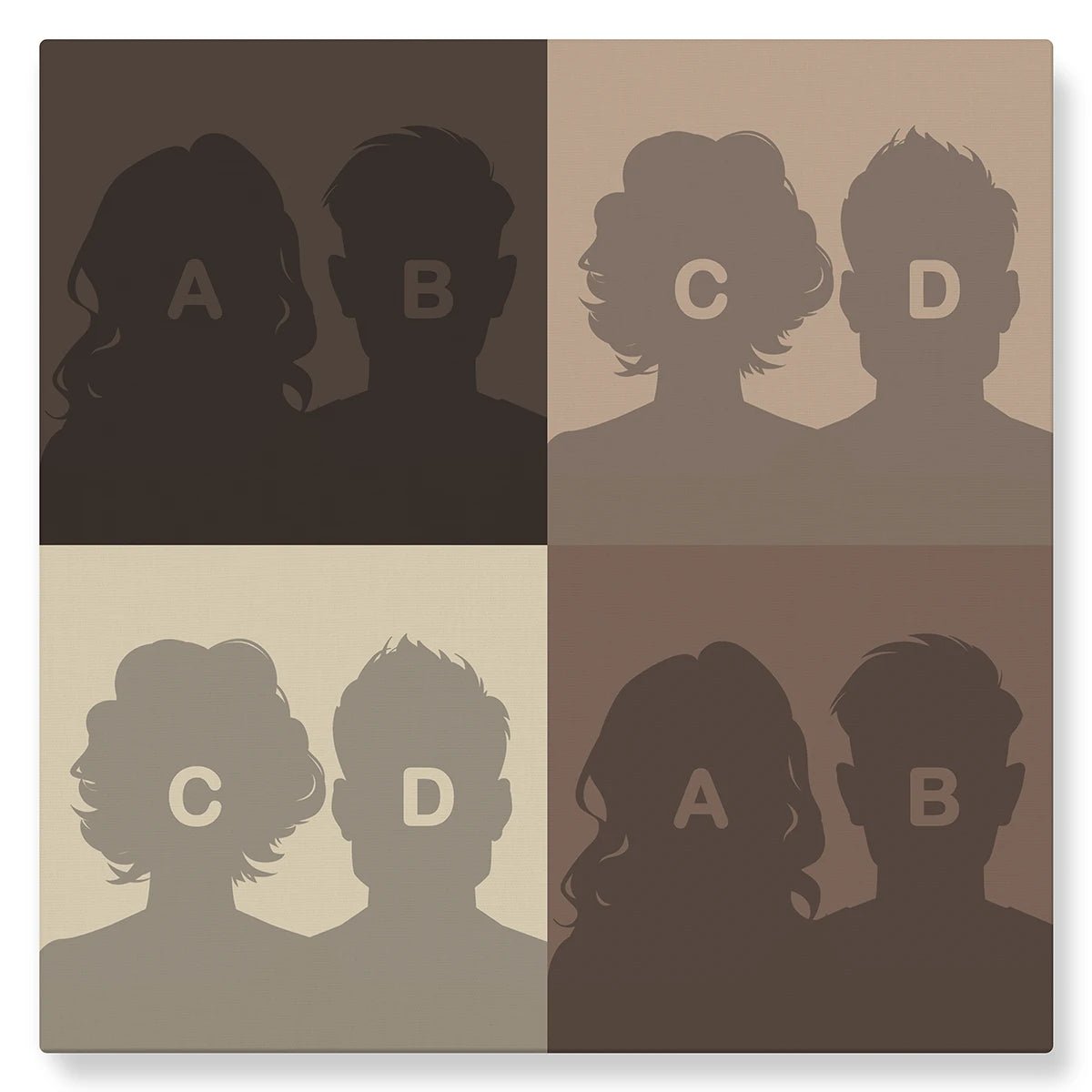 Warhol (chocolat) - Studio Pop Art