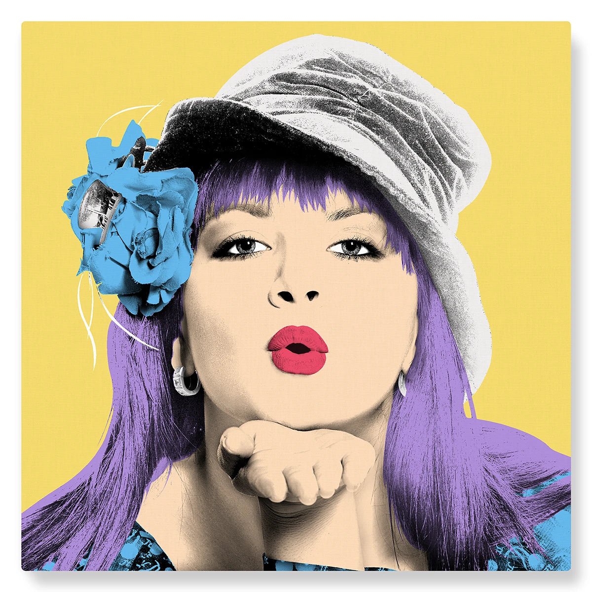 Warhol (trendy jaune) - Studio Pop Art