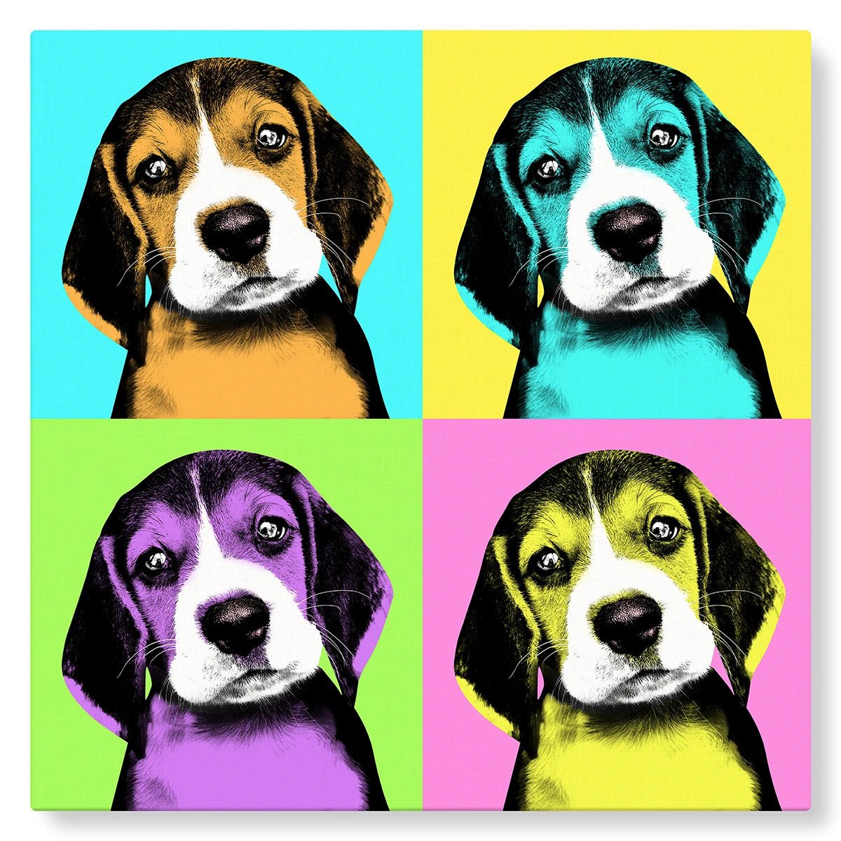 Pop Art chien pastel - Studio Pop Art