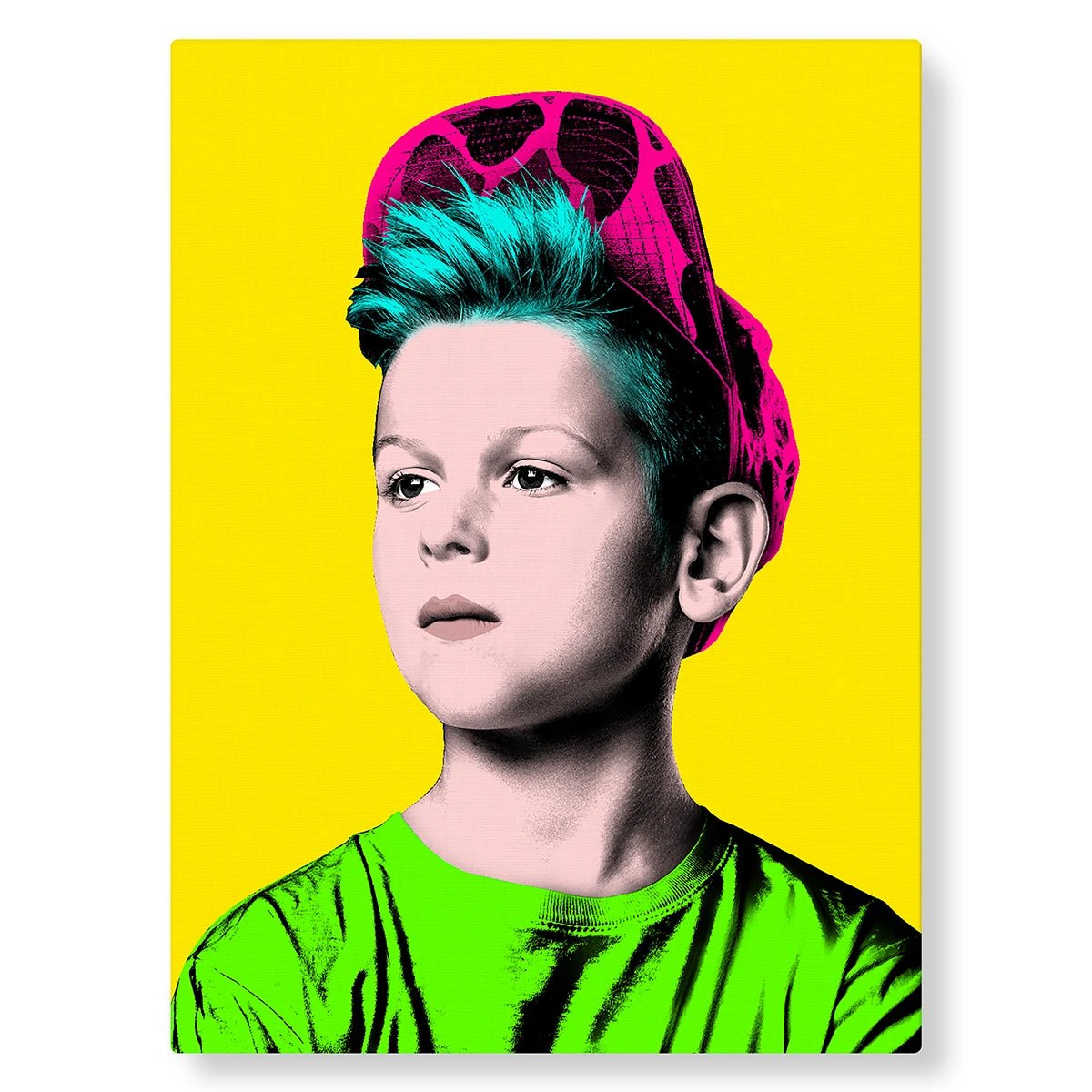 Format portrait style Warhol - Studio Pop Art