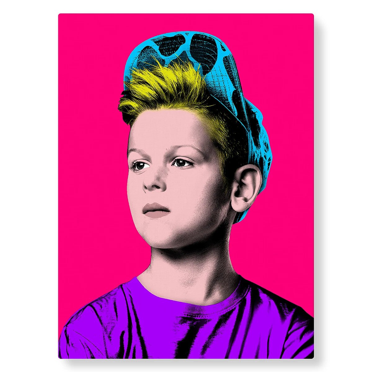 Format portrait style Warhol - Studio Pop Art