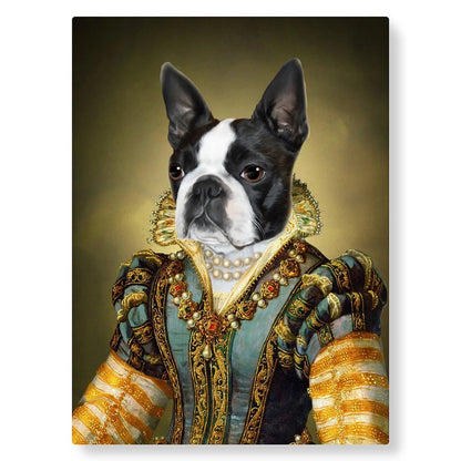 Portrait royal de votre animal : Duchesse - Studio Pop Art