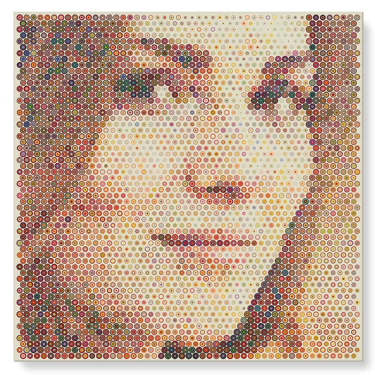 Portrait à points - Studio Pop Art