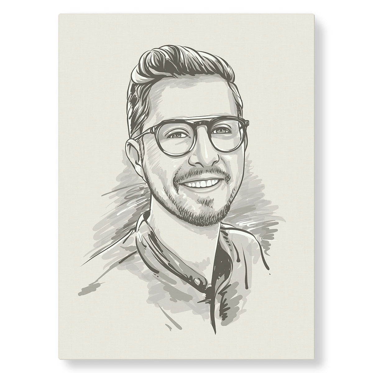 Portrait Esquisse - Studio Pop Art