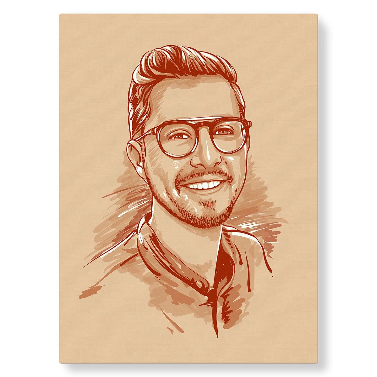 Portrait Esquisse - Studio Pop Art