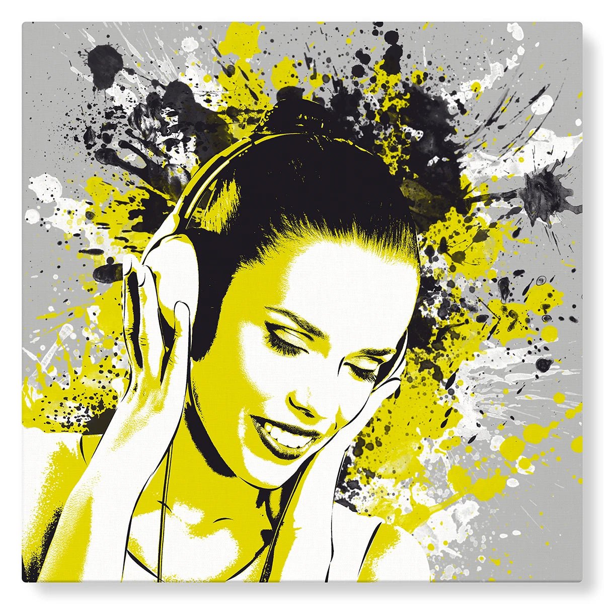 Splash (monoflashy jaune) - Studio Pop Art