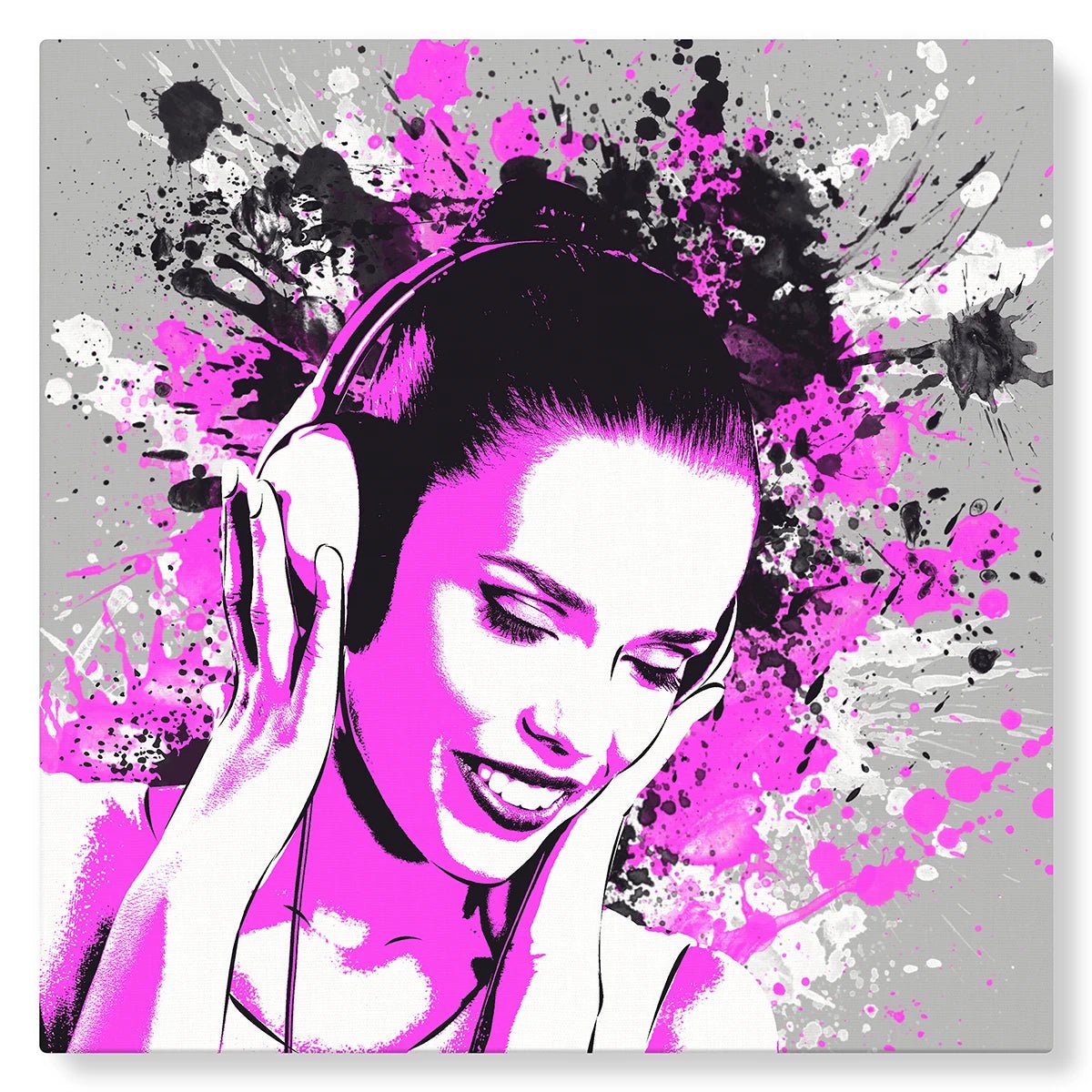 Splash (monoflashy rose) - Studio Pop Art