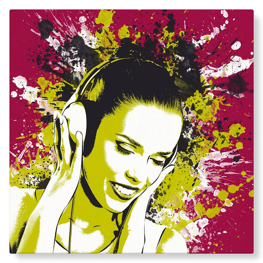 Splash (vintage rouge) - Studio Pop Art