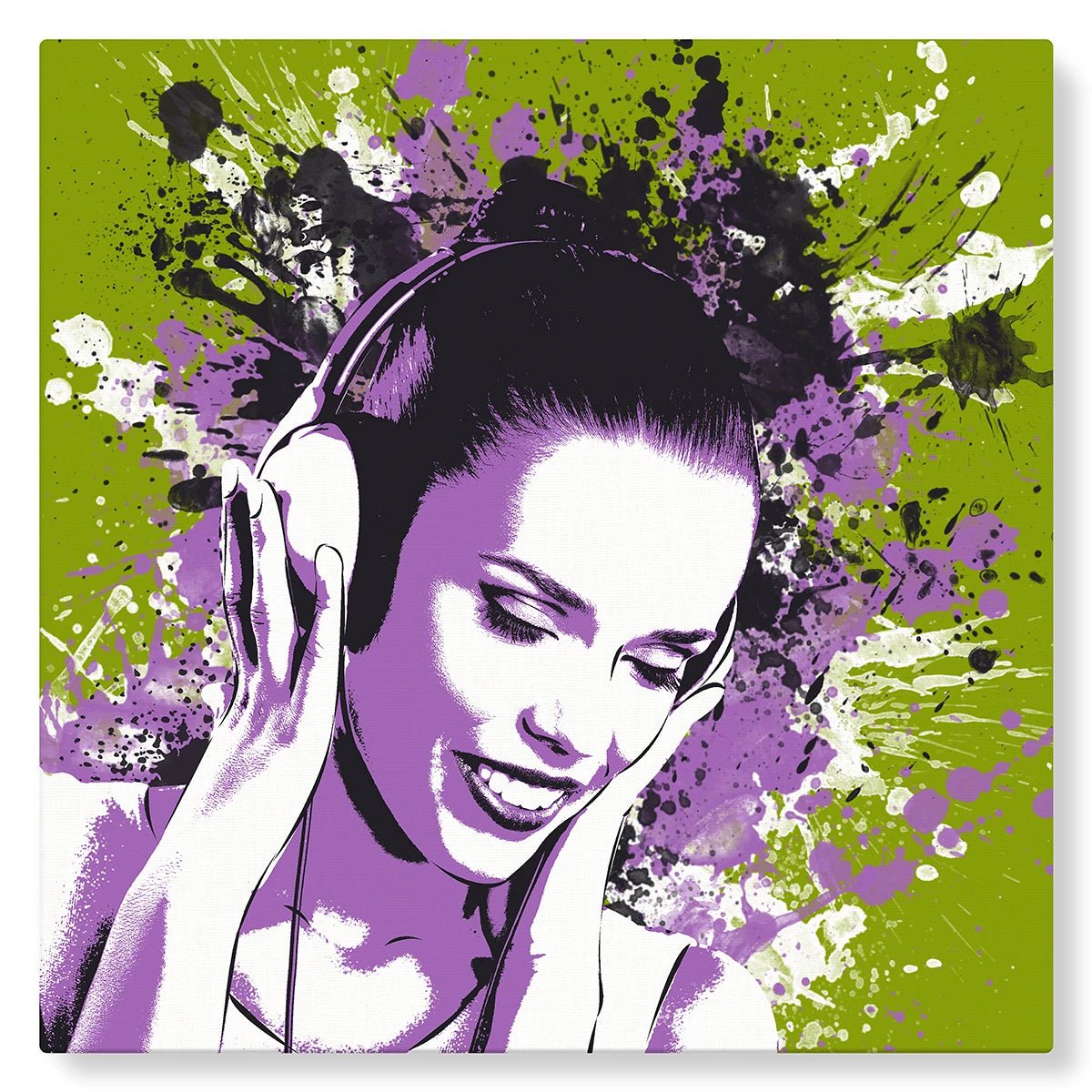 Splash (vintage vert) - Studio Pop Art