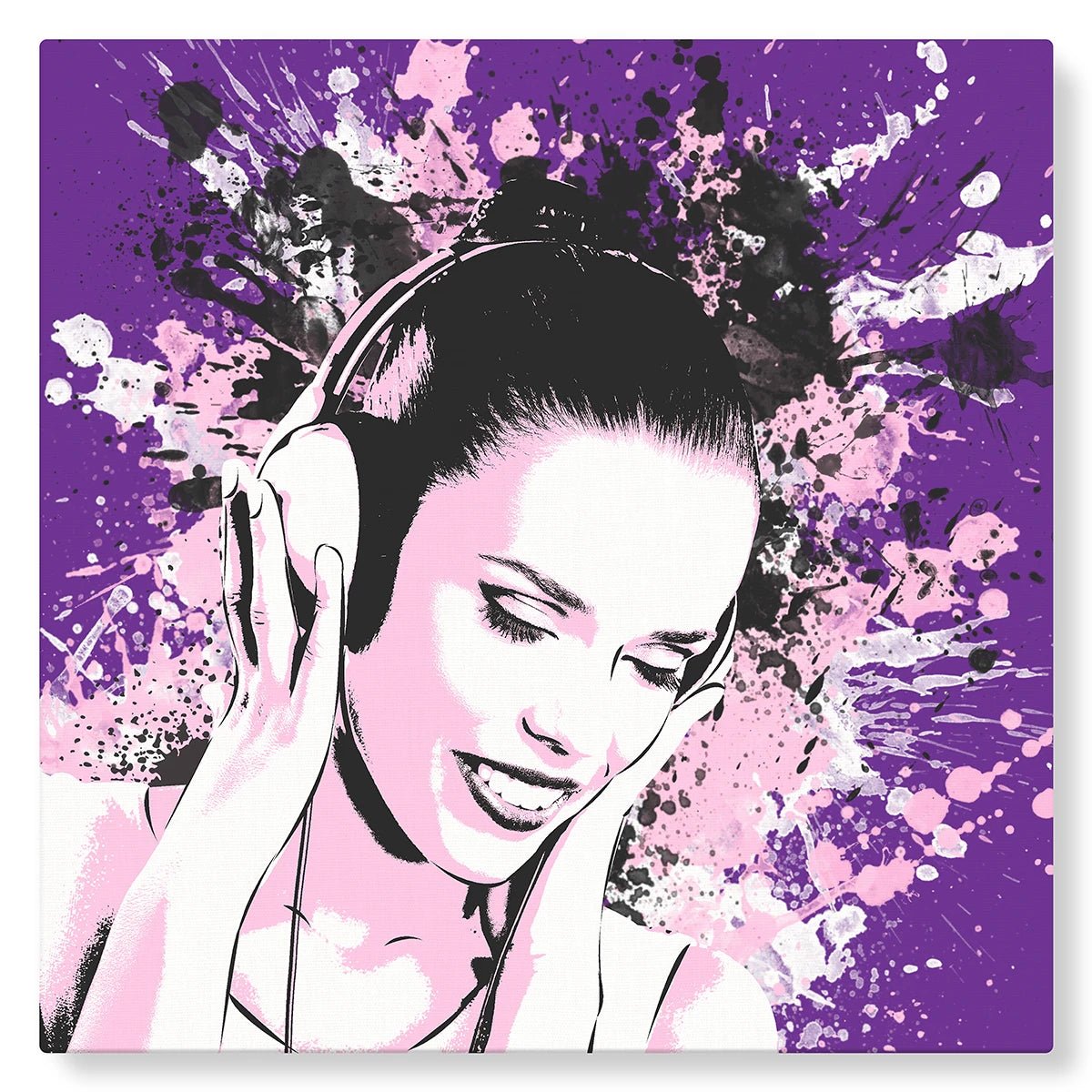 Splash (violet) - Studio Pop Art