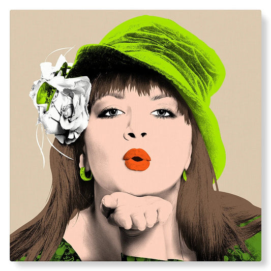 Warhol (chocoflashy vert) - Studio Pop Art