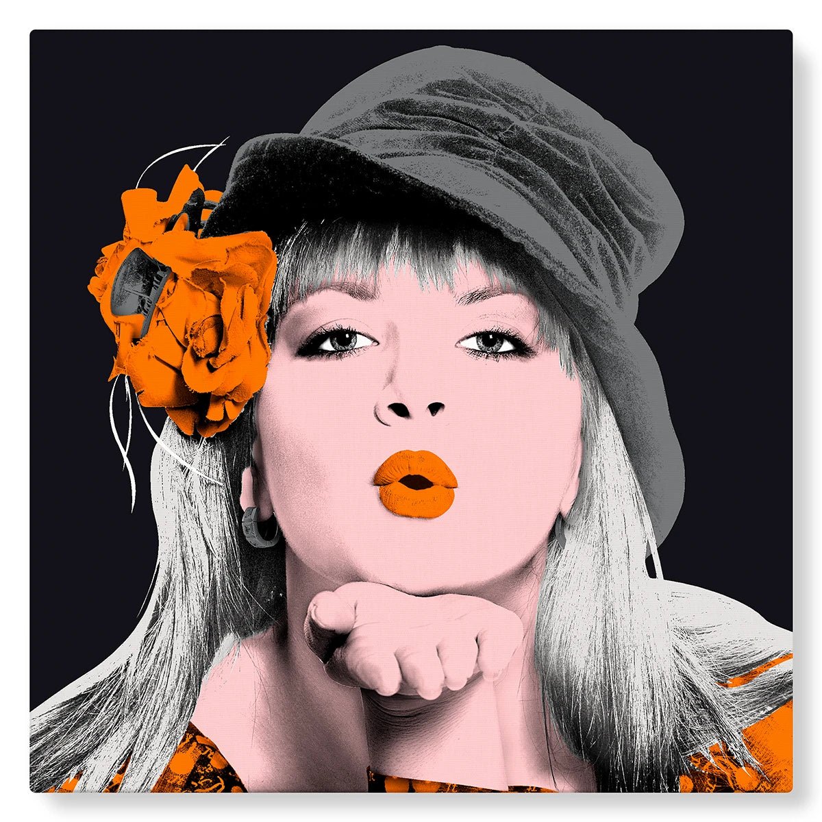 Warhol (glamour orange) - Studio Pop Art
